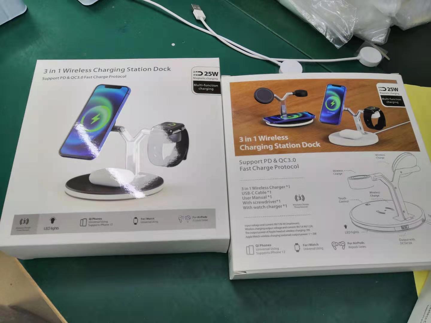 3 In 1 Magnetic Wireless Charger